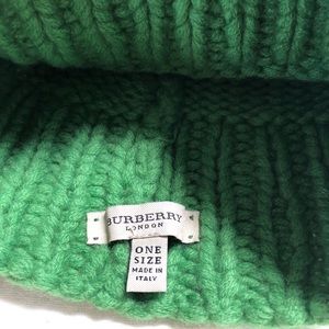 Authentic Burberry beanie hat